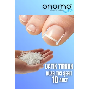 Health Batık Tırnak Düzeltici Plastik Şerit 10 Adet