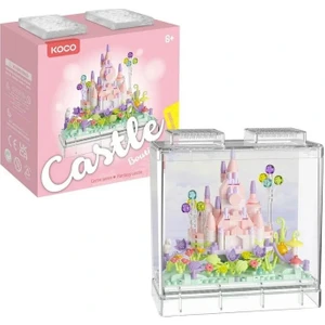 Sunman Koco NO.02074 Castle Boutıque Rüya Kale LEGO Yapım Seti 412 Parça 6+