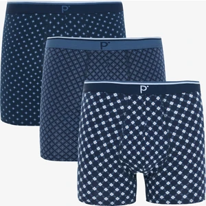 Erkek Puantiyeli 3'lü Boxer