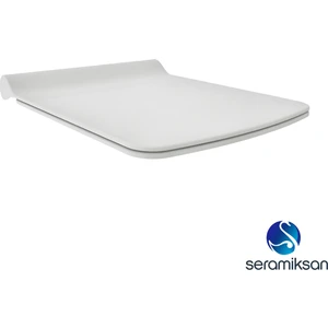 Silva Kanallı Asma Klozet A041040H, Seramiksan Yavaş Kapak