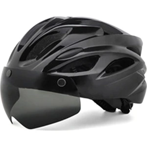 Ayarlanabilir Yetişkin Erkek Dağ Bisikleti Kaskı, Siyah (Yurt Dışından)