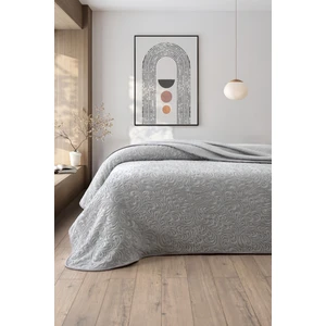 Jakarlı Kadife Dokulu Çift Kişilik Kalın Battaniye – Yumuşak, Sıcak ve Şık Yatak Örtüsü - Krem