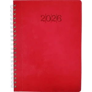 2026 Haftalık Ajanda Spiralli 20X28