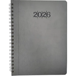 2026 Haftalık Ajanda Spiralli 20X28