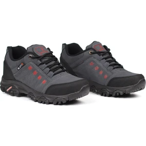 Erkek Füme Outdoor Trekking Ayakkabı Kaymaz Taban Suya Dayanıklı Hafif Rahat Günlük Yürüyüş ve Dağ Spor Ayakkabısı