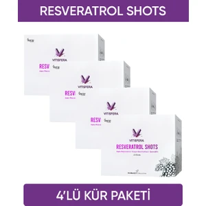 Resveratrol Shot Kür Paketi (4 Kutu)