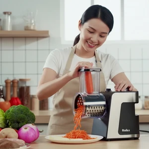 R10 Çok Fonksiyonlu Içli Köfte Sosis Yapma & Salata Peynir Doğrama Rondo Makinası