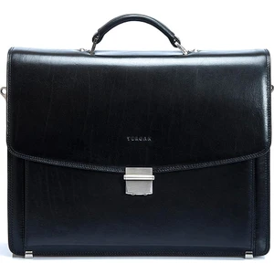 Siyah Hakiki Deri Erkek Evrak Çantası - S1EV00002634-A97