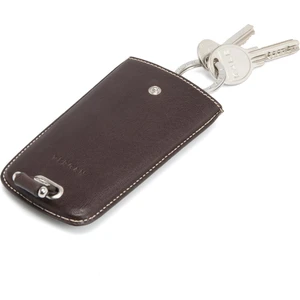 Kahve Hakiki Deri Unisex Anahtarlık - S1AN00000233-A98