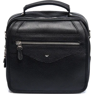 Siyah Hakiki Deri Erkek Portföy Çantası - S1PC00002958-A6F