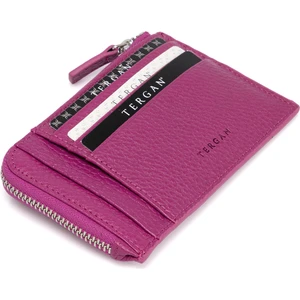 Fuşya Hakiki Deri Unisex Kredi Kartlık - S1KK00000265-C42