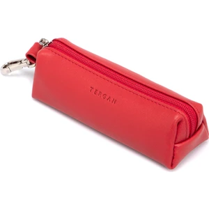 Kırmızı Hakiki Deri Unisex Anahtarlık - S1AN00000217-A86