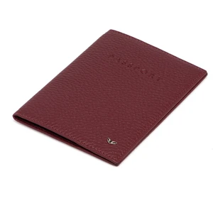 Bordo Hakiki Deri Unisex Pasaportluk - S1PS00001200-M71