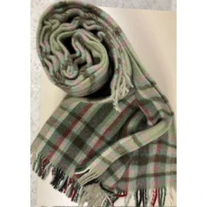 Gençev Home &Selin& %100 Saf Yün Scotch Battaniye Tek Kişilik  160x220 Yün Battaniye - % 100 Saf Yün - Wool