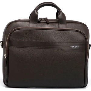 Kahve Hakiki Deri Erkek Evrak Çantası - S1EV00021411-W14