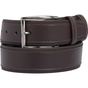 Kahve Hakiki Deri Erkek Kemer - S1EK00000312-D63