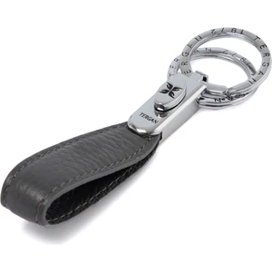 Gri Hakiki Deri Unisex Anahtarlık - S1AN00000235-G35