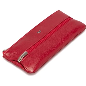 Kırmızı Hakiki Deri Unisex Anahtarlık - S1AN00000157-C71