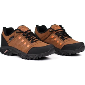 Erkek Taba Outdoor Trekking Ayakkabı Kaymaz Taban Suya Dayanıklı Hafif Rahat Günlük Yürüyüş ve Dağ Spor Ayakkabısı