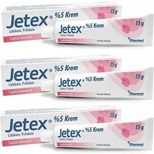 Pharmet Jetex  3 Adet 15 gram