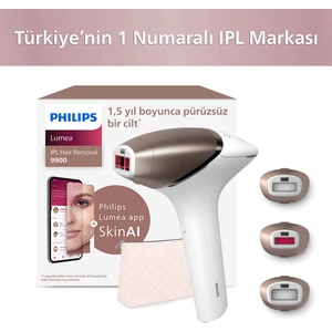 Lumea BRI953/01 IPL Lazer Epilasyon Cihazı  – 450.000 Atım, 3 Başlık, Kablolu/Kablosuz
