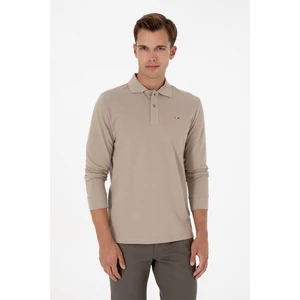U.s. Polo Assn. Erkek Koyu Bej Sweatshirt 50315941-VR088