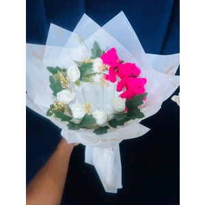 Ayıcıklı Güllü Aynalı Buket