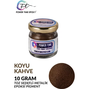 Power Time Epoxy Sedefli Metalik Toz Pigment Boya Epoksi Için 10 gr