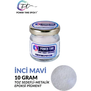 Power Time Epoxy Sedefli Metalik Toz Pigment Boya Epoksi Için 10 gr