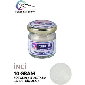 Power Time Epoxy Sedefli Metalik Toz Pigment Boya Epoksi Için 10 gr