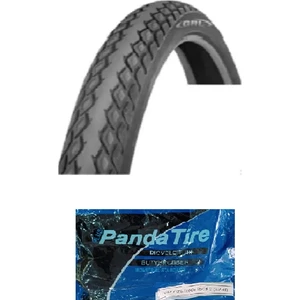 28 Jant 28X1.40 (700X35C) (37-622) 1 mm Zırhlı Reflektörlü 7041 Bisiklet Dış Lastiği + Plus Panda Iç Lastik Seti