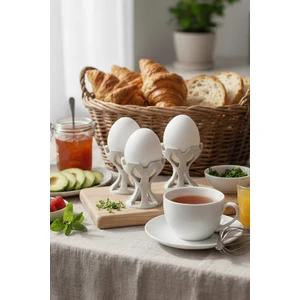 Taç Yumurtalık - Haşlanmış Yumurta Kabı - 3'lü Set