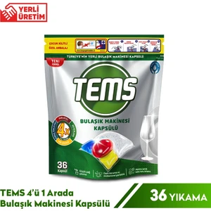 4 Etkili Bulaşık Makinesi Kapsülü 36'lı 36 Yıkama