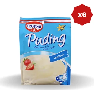 Dr. Oetker Vanilyalı Puding 120GR - (6 Adet)