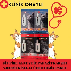 Kedi  Iç Dış Parazt Bitkisel Damla