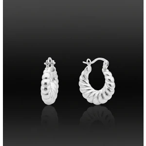 Theory Jewelry Ear Round Bract Gümüş Küpe