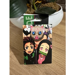 Iskambil Poker Kartı Anime Demon Slayer Figürlü