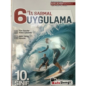 Kafa Dengi 10. Sınıf 6  Lı  Sarmal Uygulama Kitabı