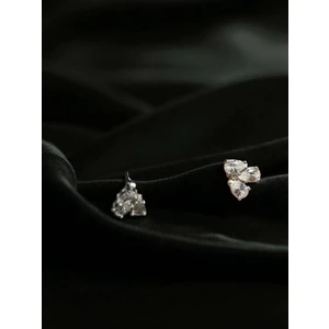 Theory Jewelry Three Drops Gümüş Küpe