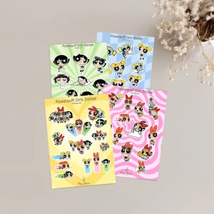Powerpuff Girls Sticker – 4 Sayfa
