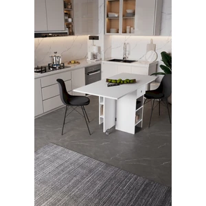 DF01102B Portatif Pratik Katlanır Masa Mutfak ve Yemek Masası