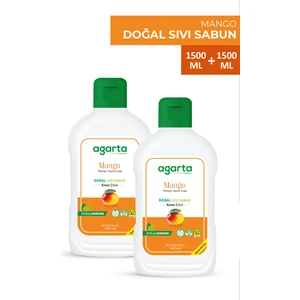 2 Li Set Sıvı Sabun Mango 1500 ml