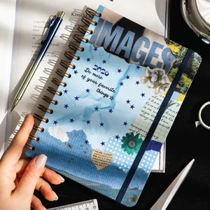 2026 A5 Spiralli Haftalık Ajanda 12 Aylık - Kolaj