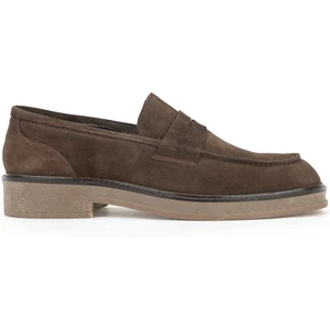 Ziya, Erkek Hakiki Deri Ayakkabı 1531043Z0212 Kahve