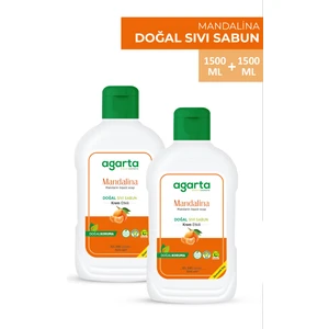 2 Li Set Sıvı Sabun Mandalina 1500 ml