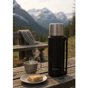 Paslanmaz Çelik Termos 2 Lt Siyah