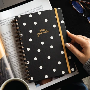 2026 A5 Spiralli Haftalık Ajanda 12 Aylık - Puantiye