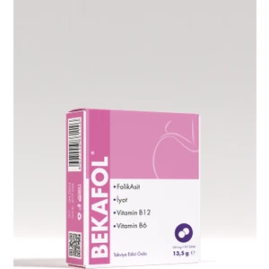 Beka Pharma Bekafol Folik Asit 400 mcg 90 Tablet