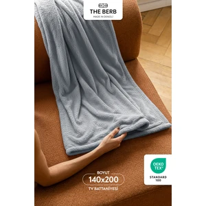 The Berb | Welsoft Tv Battaniyesi | 140X200 cm | Ultra Yumuşak | 6 Farklı Renk Seçeneği