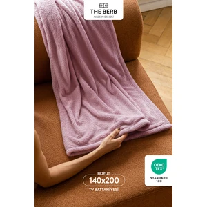 The Berb | Welsoft Tv Battaniyesi | 140X200 cm | Ultra Yumuşak | 6 Farklı Renk Seçeneği